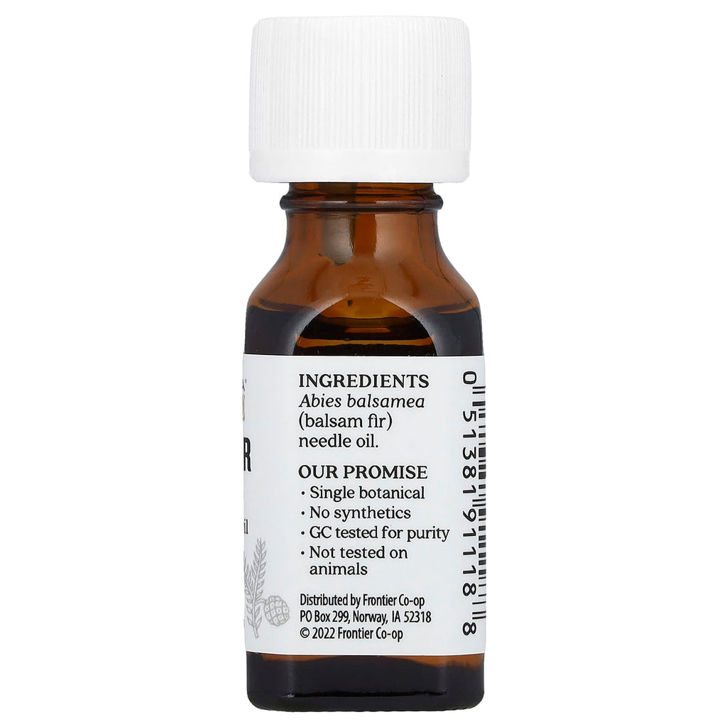 Aura Cacia, Pure Essential Oil, Balsam Fir Needle, 0.5 fl oz (15 ml)