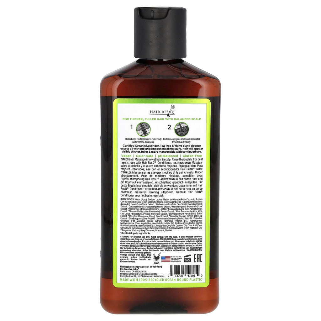 Petal Fresh, Hair ResQ®, Biotin Shampoo, Thickening + Oil Control, 12 fl oz (355 ml)