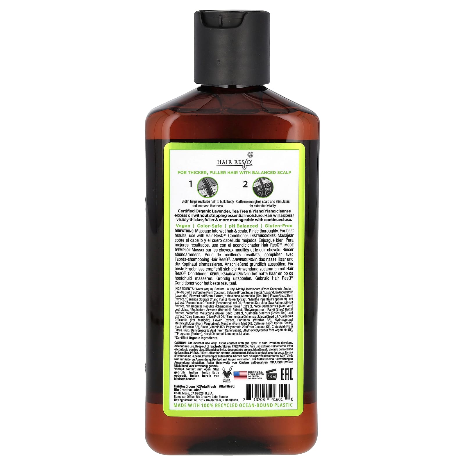 Petal Fresh, Hair ResQ®, Biotin Shampoo, Thickening + Oil Control, 12 fl oz (355 ml)