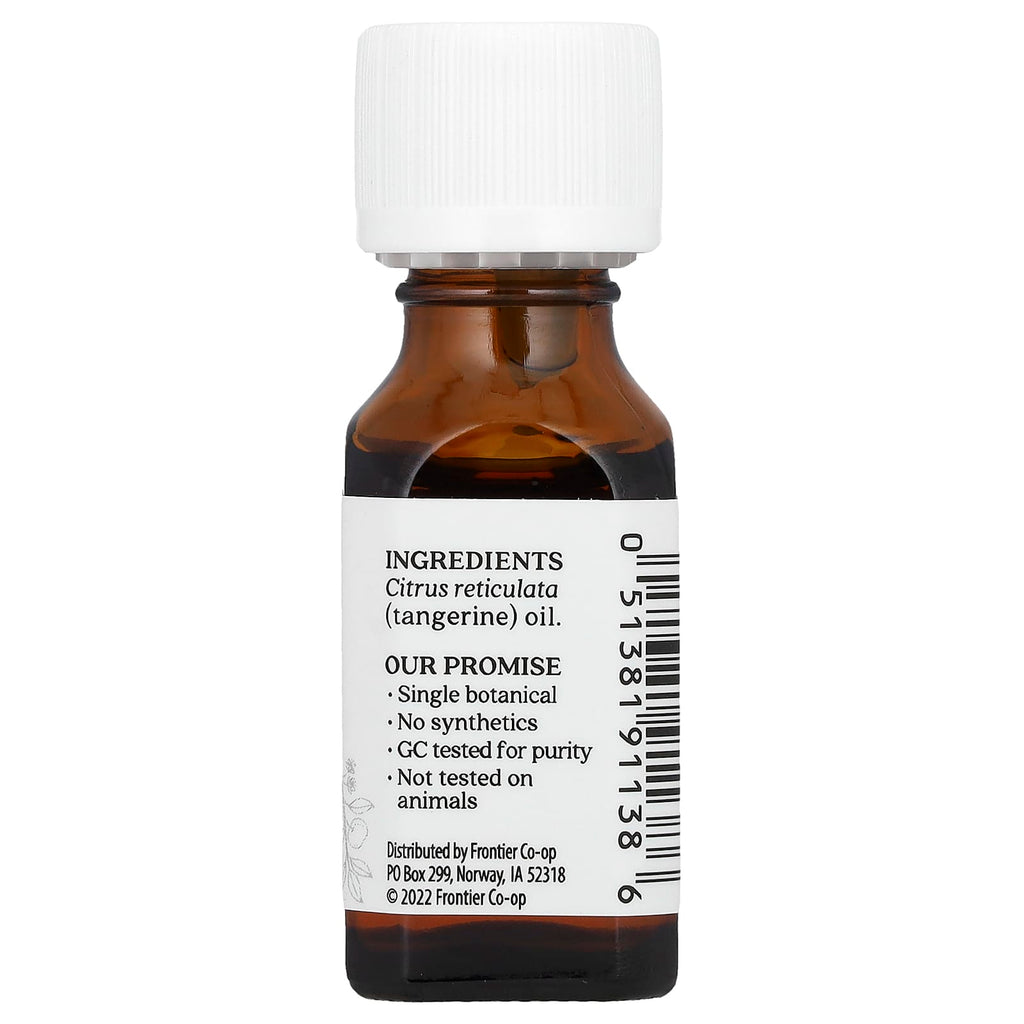 Aura Cacia, Pure Essential Oil, Tangerine, 0.5 fl oz (15 ml)