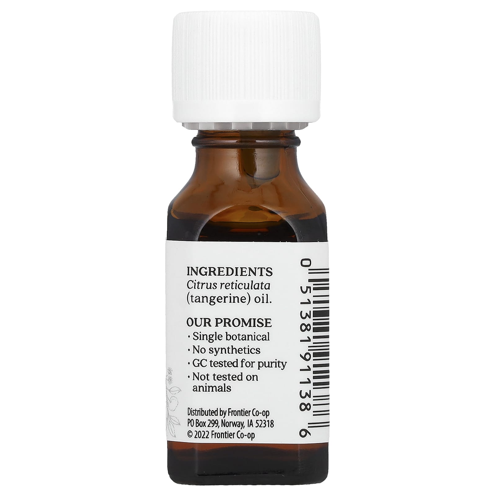 Aura Cacia, Pure Essential Oil, Tangerine, 0.5 fl oz (15 ml)
