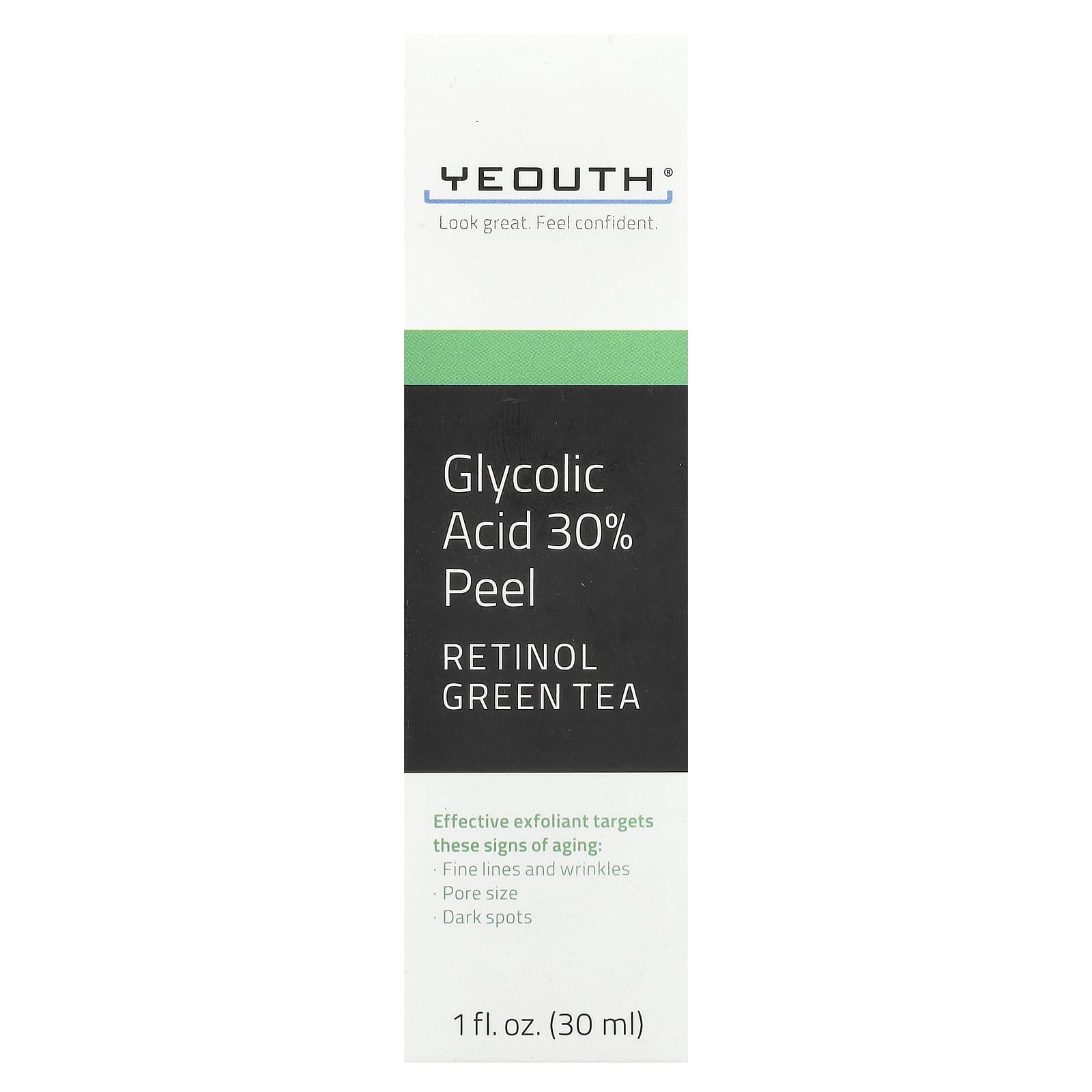 YEOUTH, Glycolic Acid 30% Peel, 1 fl oz (30 ml)