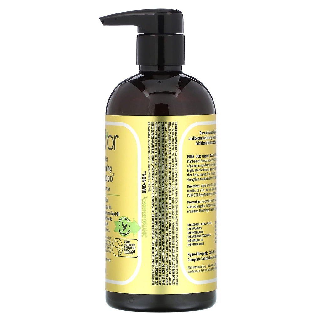 Pura D'or, Anti-Hair Thinning Biotin Shampoo, 16 fl oz (473 ml)