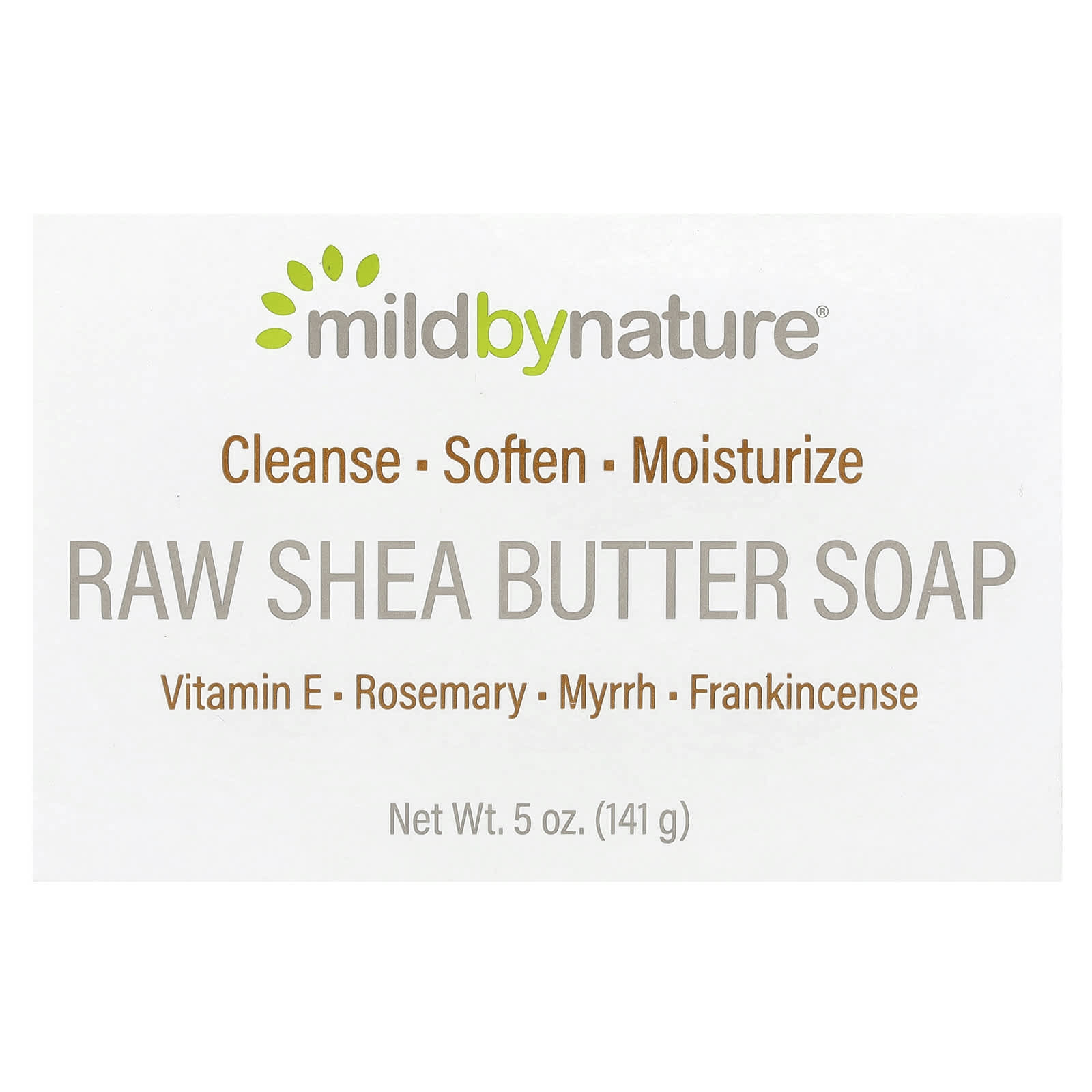 Mild By Nature, Raw Shea Butter Bar Soap, 5 oz (141 g)