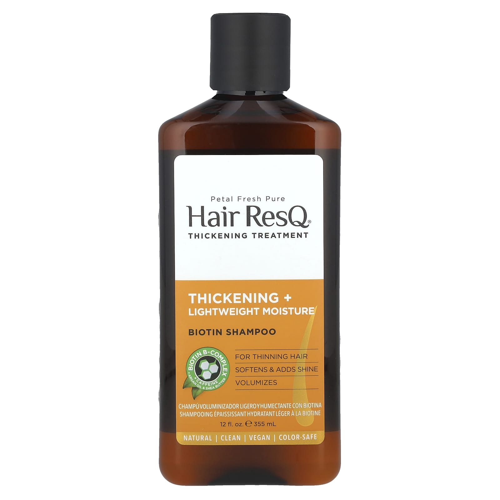Petal Fresh, Hair ResQ®, Biotin Shampoo, For Thinning Hair, 12 fl oz (355 ml)