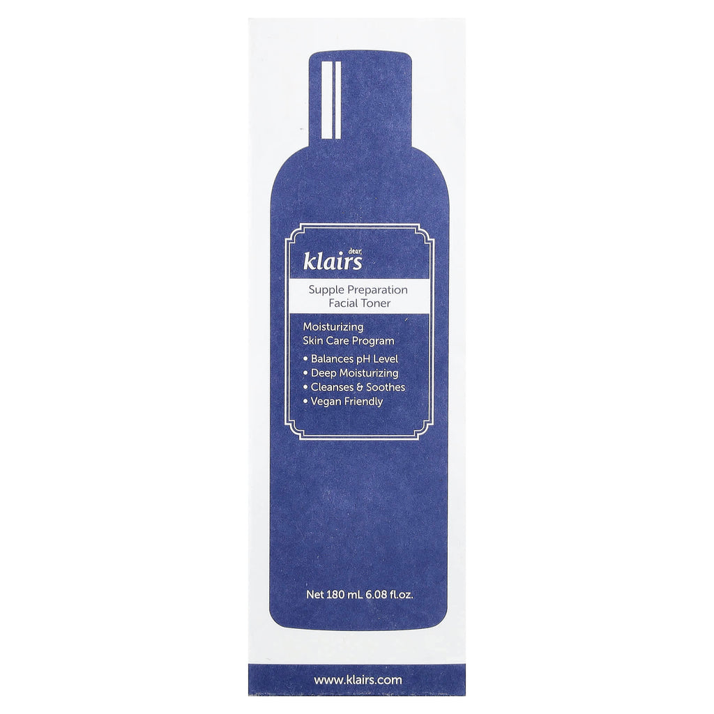 Dear, Klairs, Supple Preparation Facial Toner, 6.08 fl oz (180 ml)