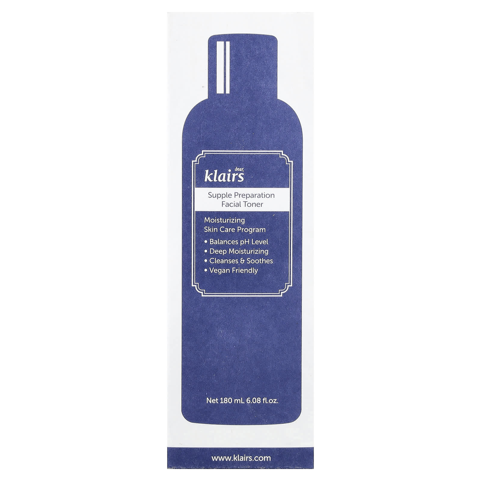 Dear, Klairs, Supple Preparation Facial Toner, 6.08 fl oz (180 ml)