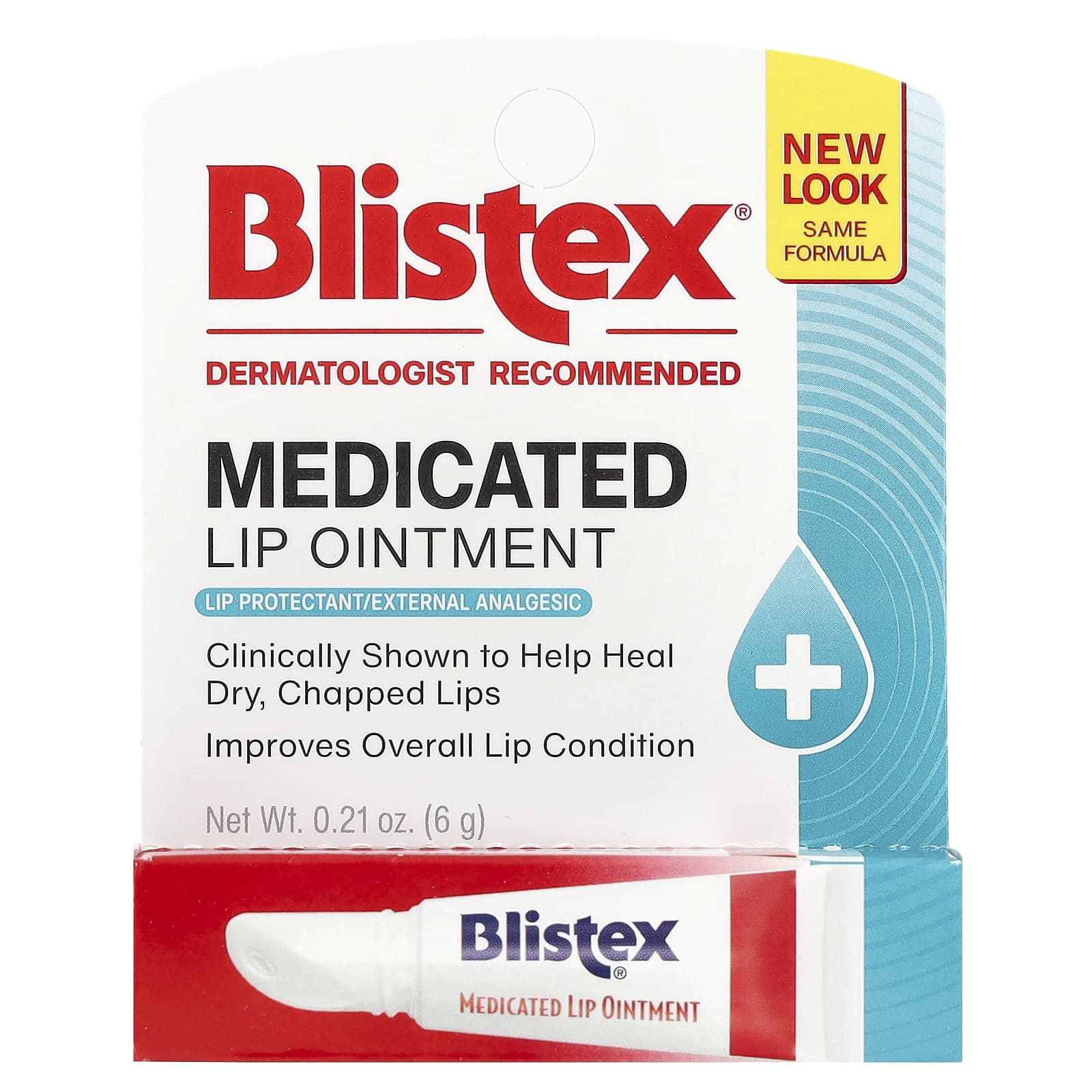 Blistex, Medicated Lip Ointment, 0.21 oz (6 g)
