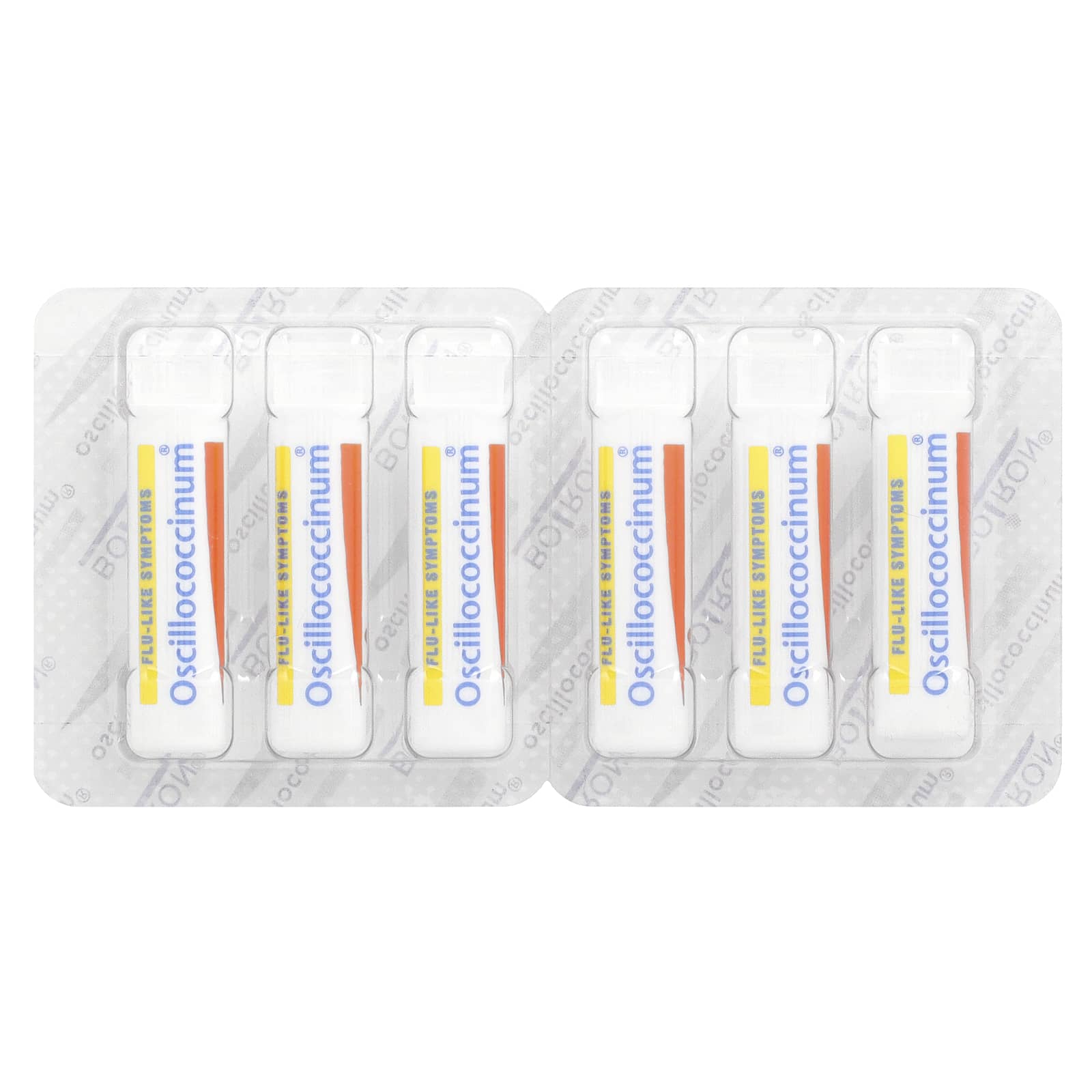 Boiron, Oscillococcinum, Flu-Like Symptoms, 6 Doses, 0.04 oz Each