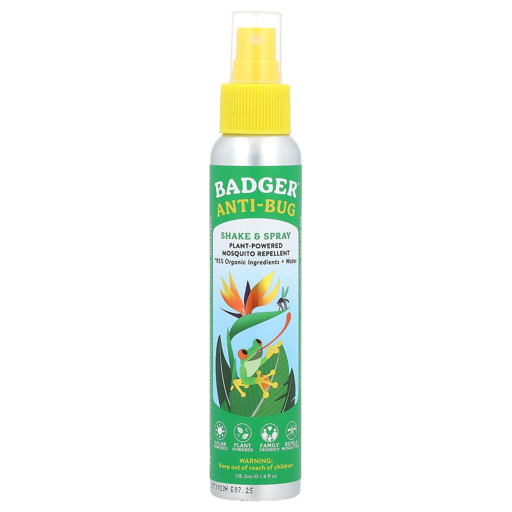 Badger, Anti-Bug Shake & Spray, 4 fl oz (118.3 ml)