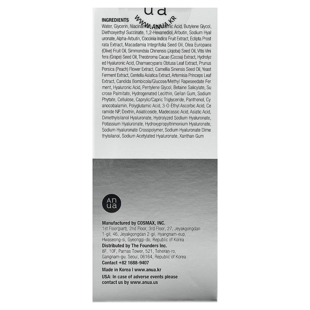 Anua, Niacinamide 10 TXA 4 Serum, 1.01 fl oz (30 ml)