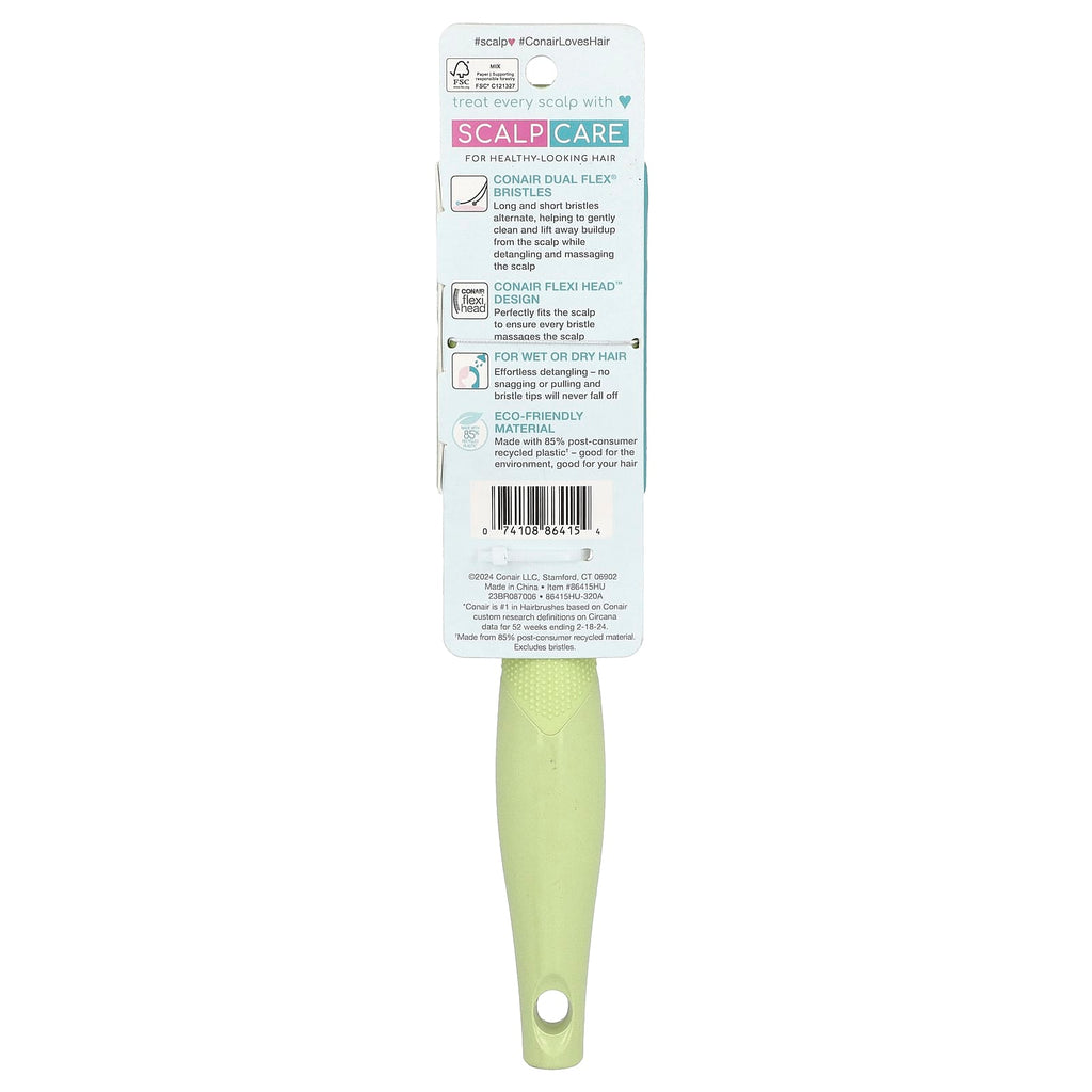 Conair, Scalp Care Hairbrush, All Hair Types, 1 Brush