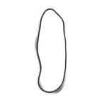 Kitsch, No-Snag Elastic, Black, 100 Pieces