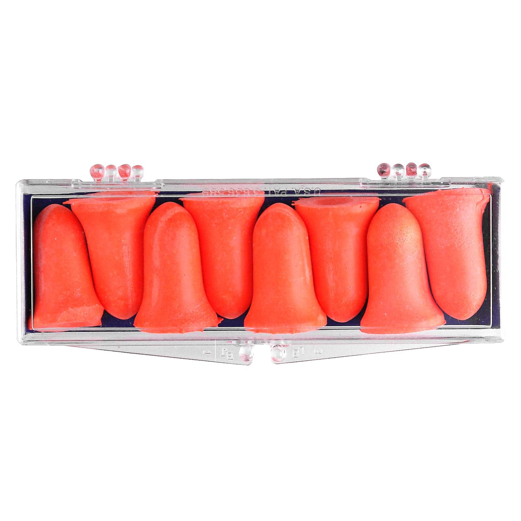Flents, Protechs, Comfort Foam, Foam Ear Plugs, 4 Pairs + Case