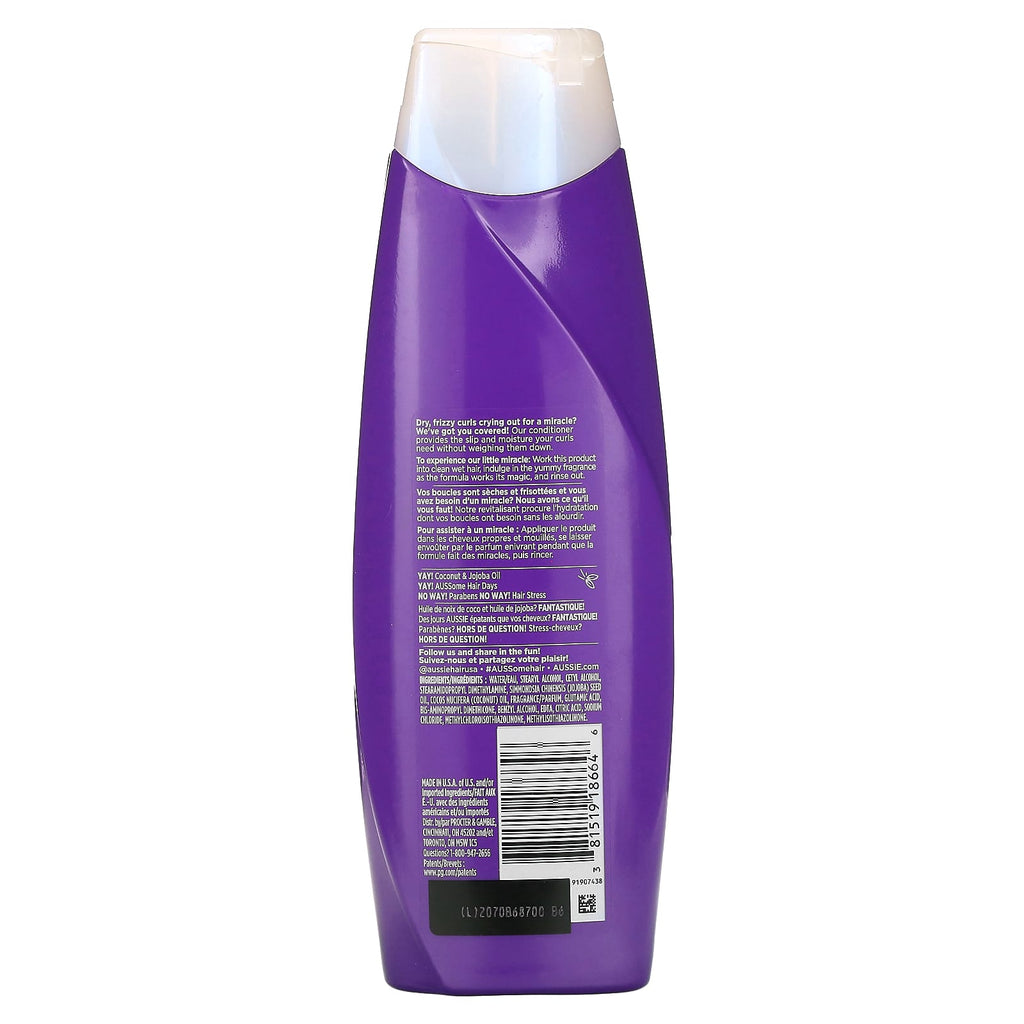 Aussie, Miracle Curls, Conditioner With Coconut & Jojoba Oil, 12.1 fl oz (360 ml)