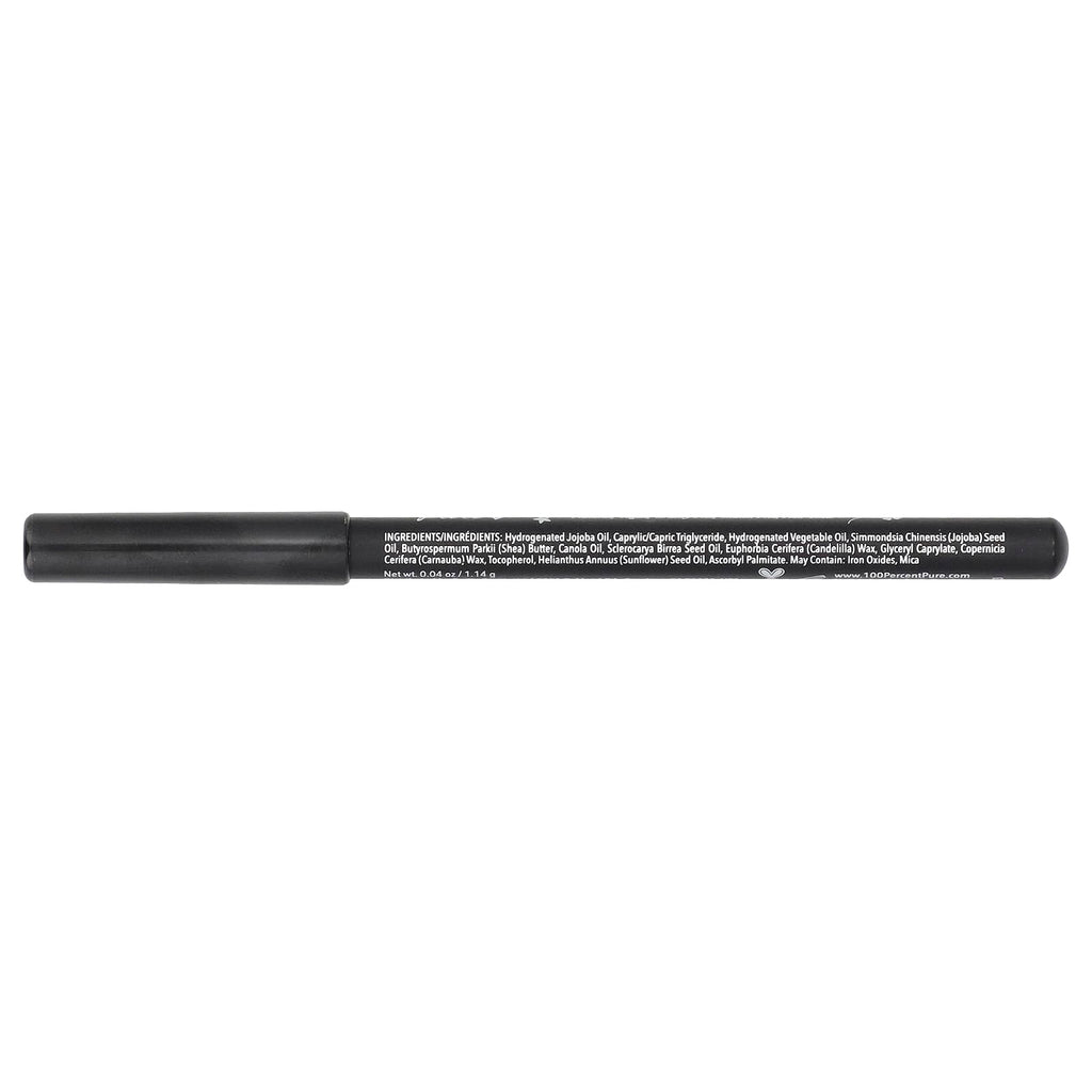 100% PURE, Creamy Long Last Eyeliner, Blackest, 0.04 oz (1.14 g)