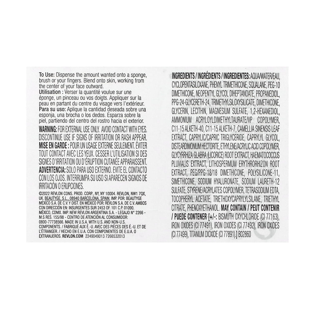 Revlon, Illuminance, Skin-Caring Foundation, 309 Toasted Beige, 1 fl oz (30 ml)