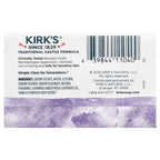 Kirk's, 100% Premium Coconut Oil Castile Bar Soap, Lavender & Vanilla, 1.13 oz (32 g)