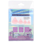 J.Cat Beauty, Assorted Pink Puffs, BR60, 4 Count