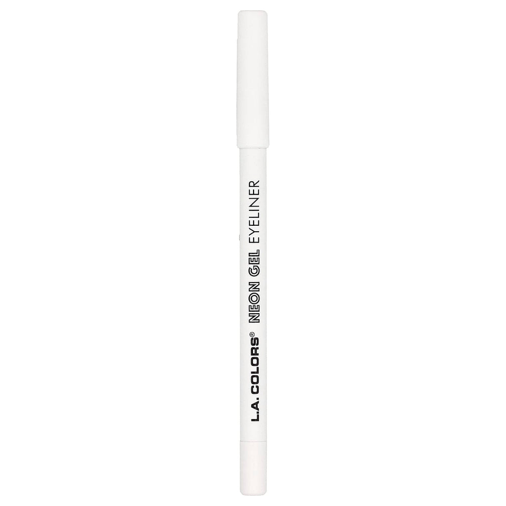 L.A. Colors, Neon Gel Eyeliner, CP635 Flash White, 0.05 oz (1.5 g)