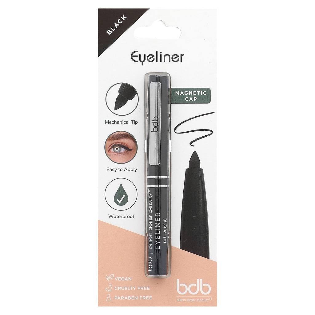 Billion Dollar Beauty, Eyeliner, Black, 0.007 oz (0.2 g)