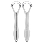 basicConcepts, Stainless Steel Tongue Scrapers , 2 Pack
