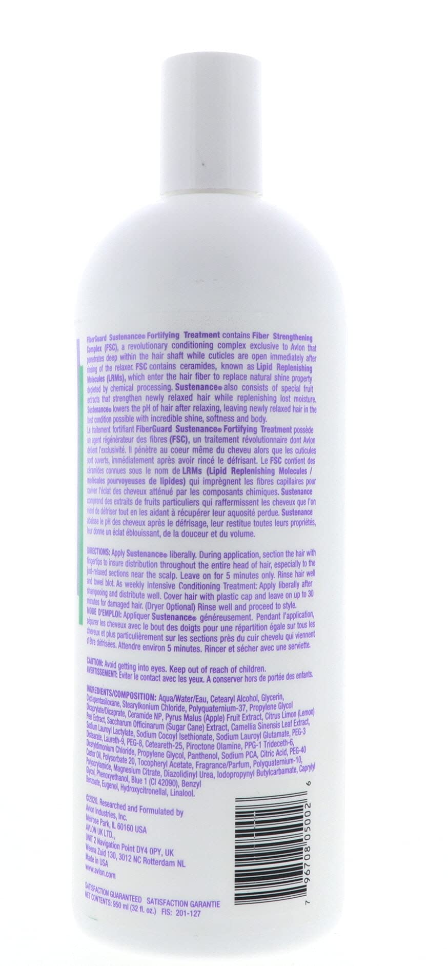 Avlon Affirm FiberGuard Sustenance Step 3, 32 fl oz