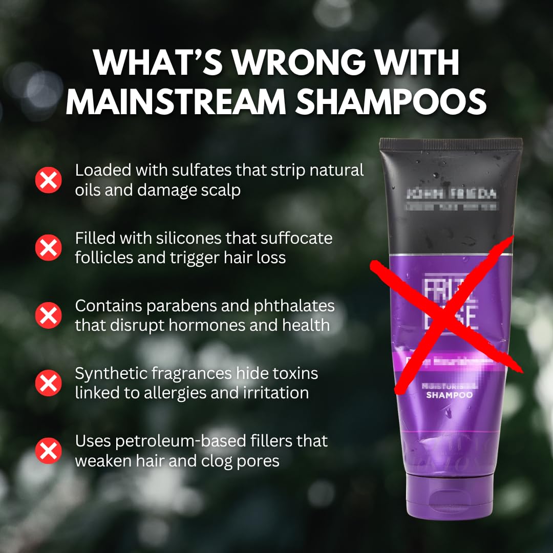 PRIMALS Hair Strengthening Shampoo with Caffeine, Biotin & Rosemary Oil