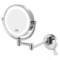 GURUN Wall Mounted Hardwired Makeup Mirror with 10x Magnification