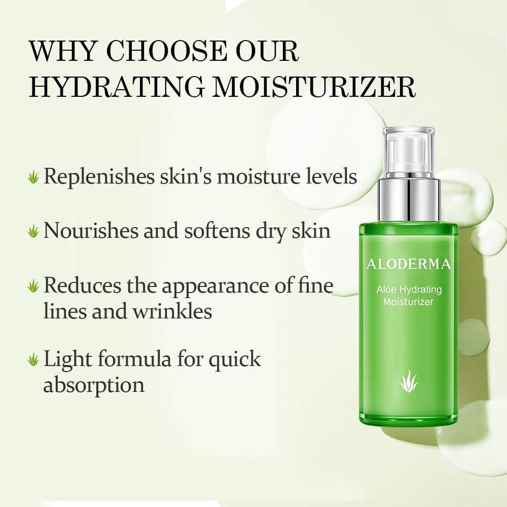 Aloderma Aloe Vera Face Moisturizer