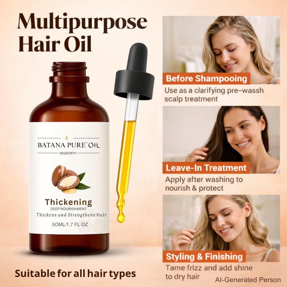 Batana Oil for Hair Growth – Cold-Pressed Scalp & Hair Treatment