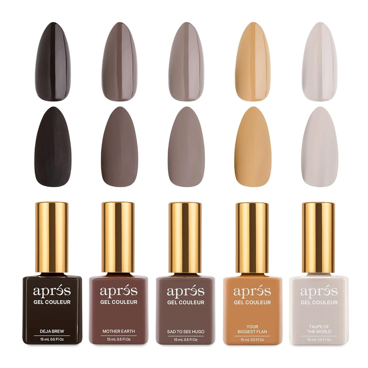 APRÉS Gel Couleur Gel Nail Polish Combo Set