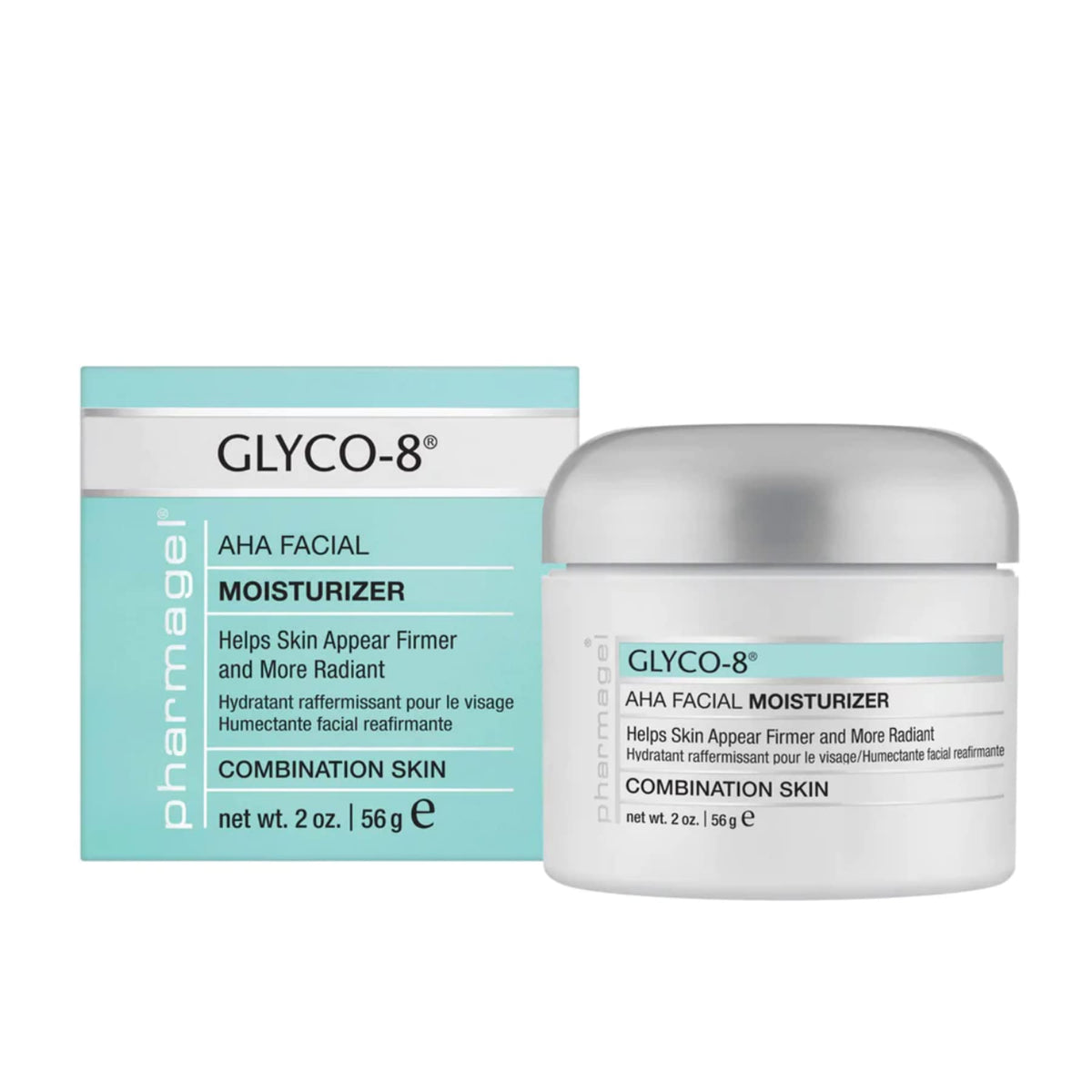 Pharmagel Glyco-8 Facial Moisturizer with Glycolic Acid, Vitamins C & E