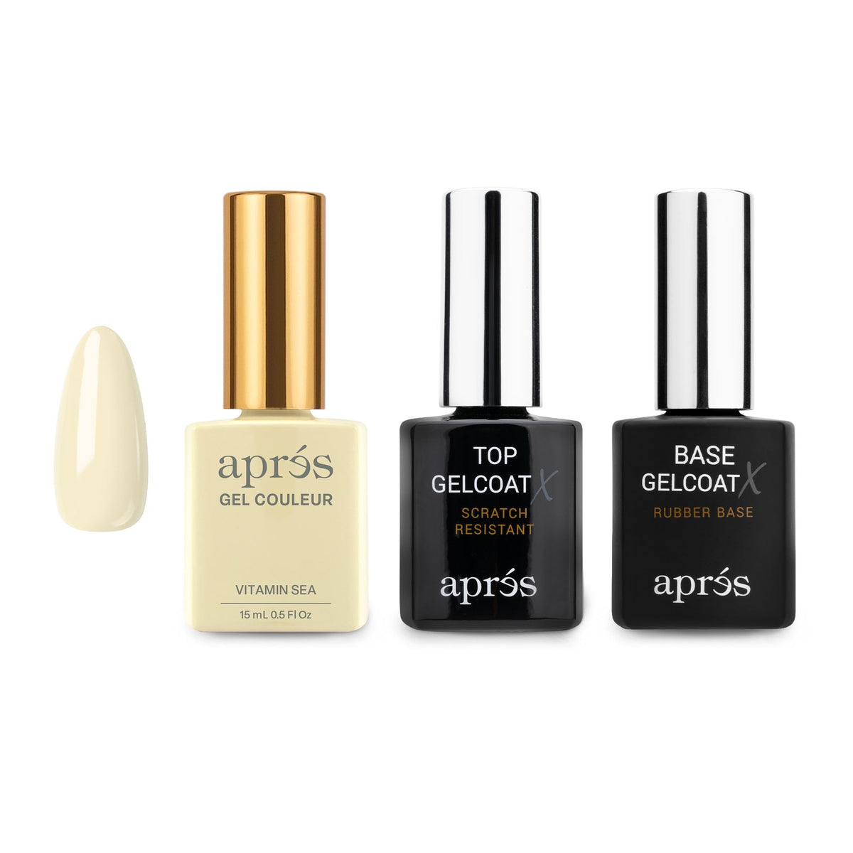 APRÉS Gel Couleur Trio Gel Nail Polish Set