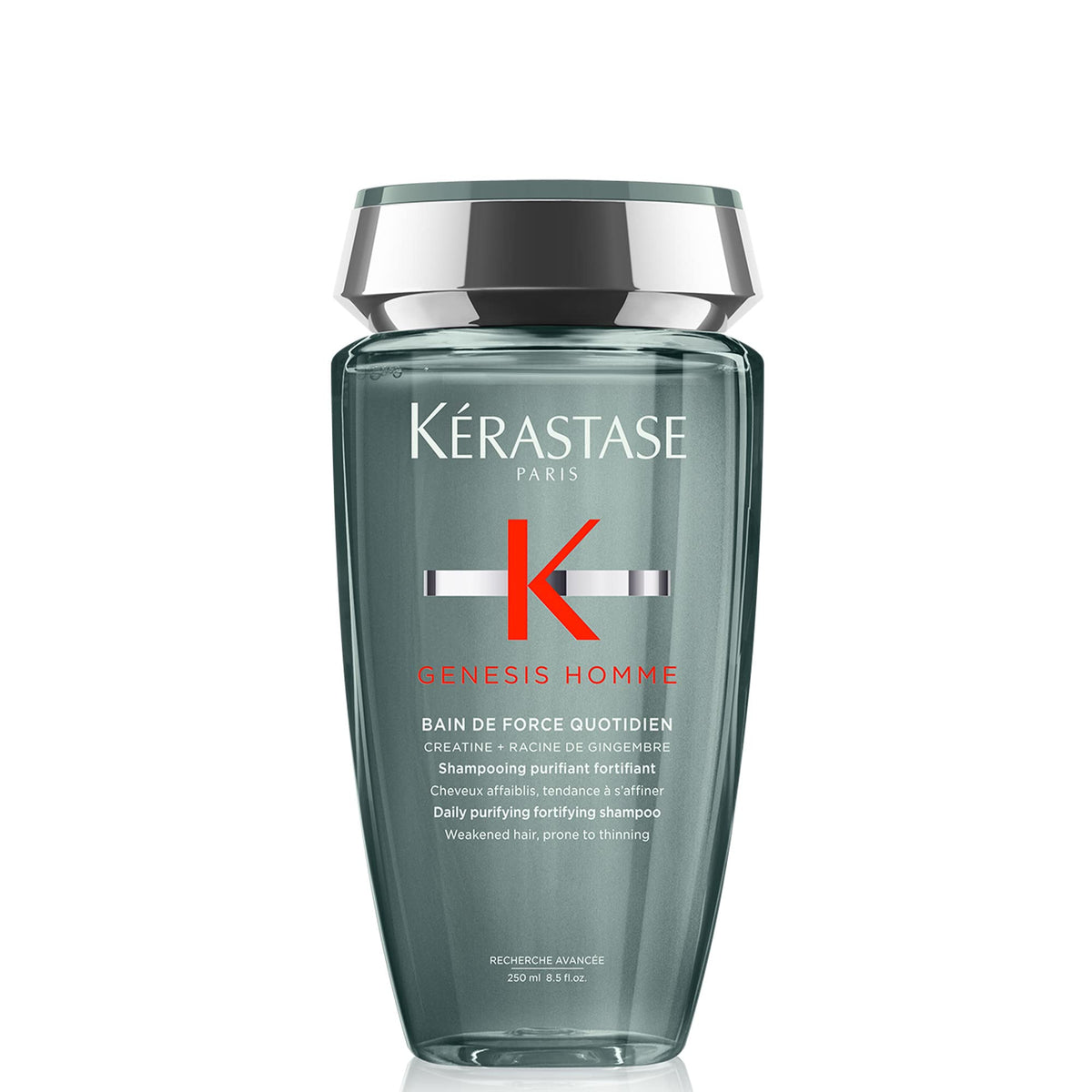 Kérastase Genesis Homme Bain De Force Strengthening Shampoo for Men, 8.5 fl oz