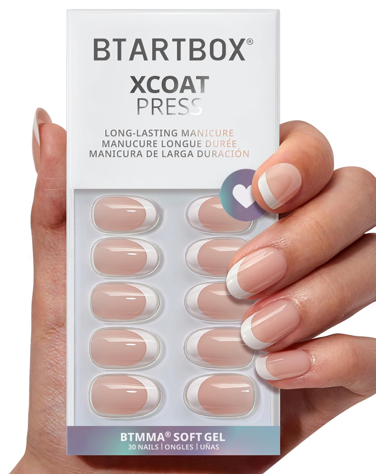 BTArtbox Lamp-Curable Press-On Nails Complete Kit