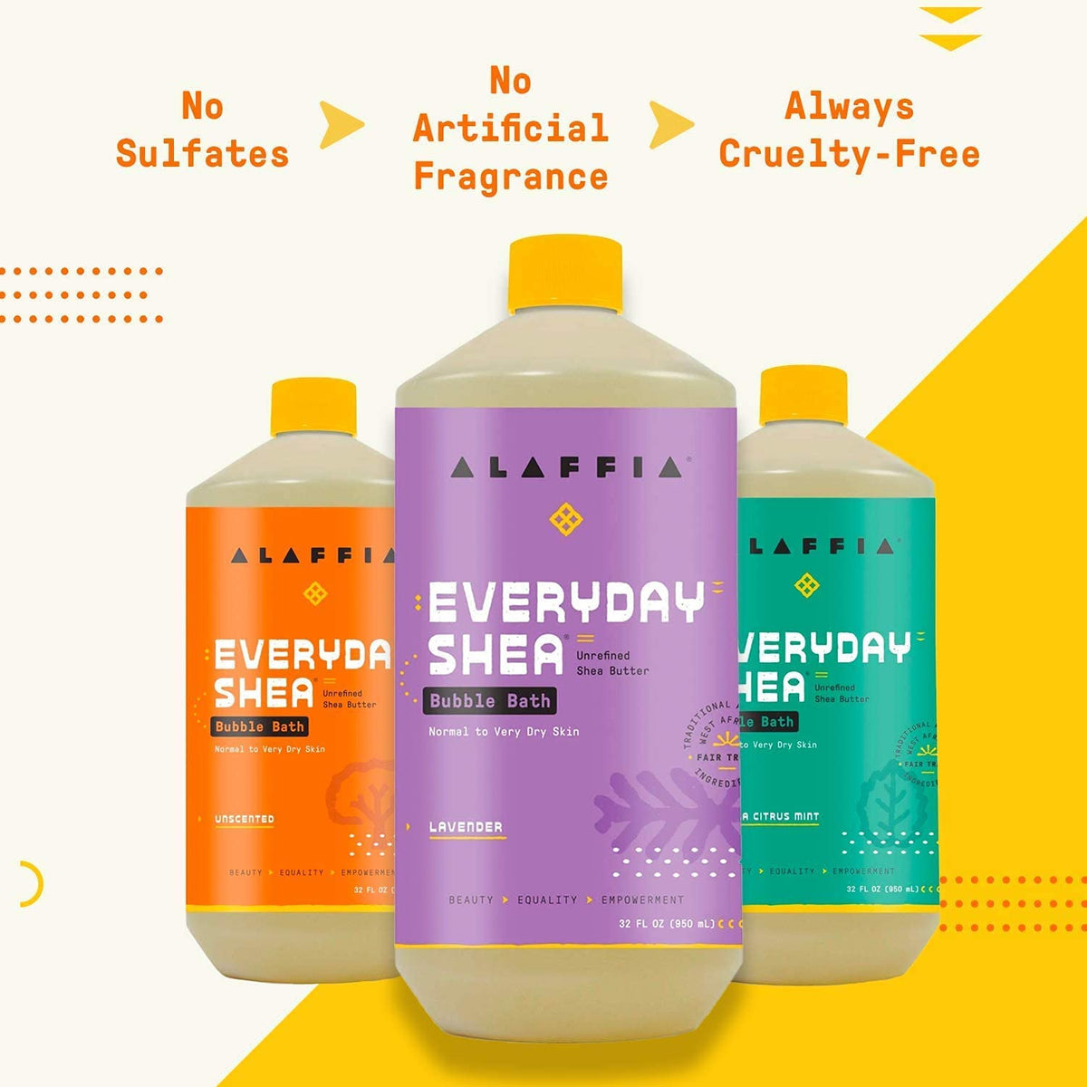 Alaffia Moisturizing Bubble Bath with Shea Butter