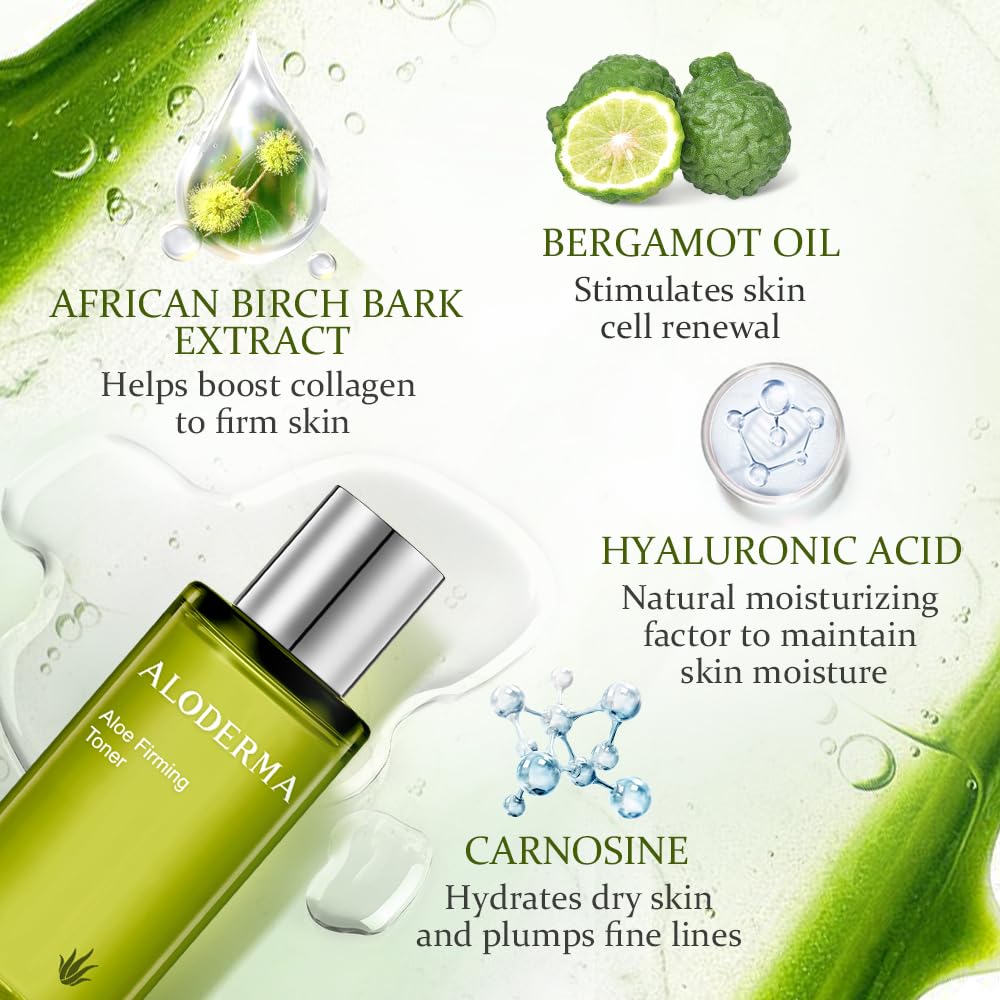 Aloderma Aloe Vera Facial Toner