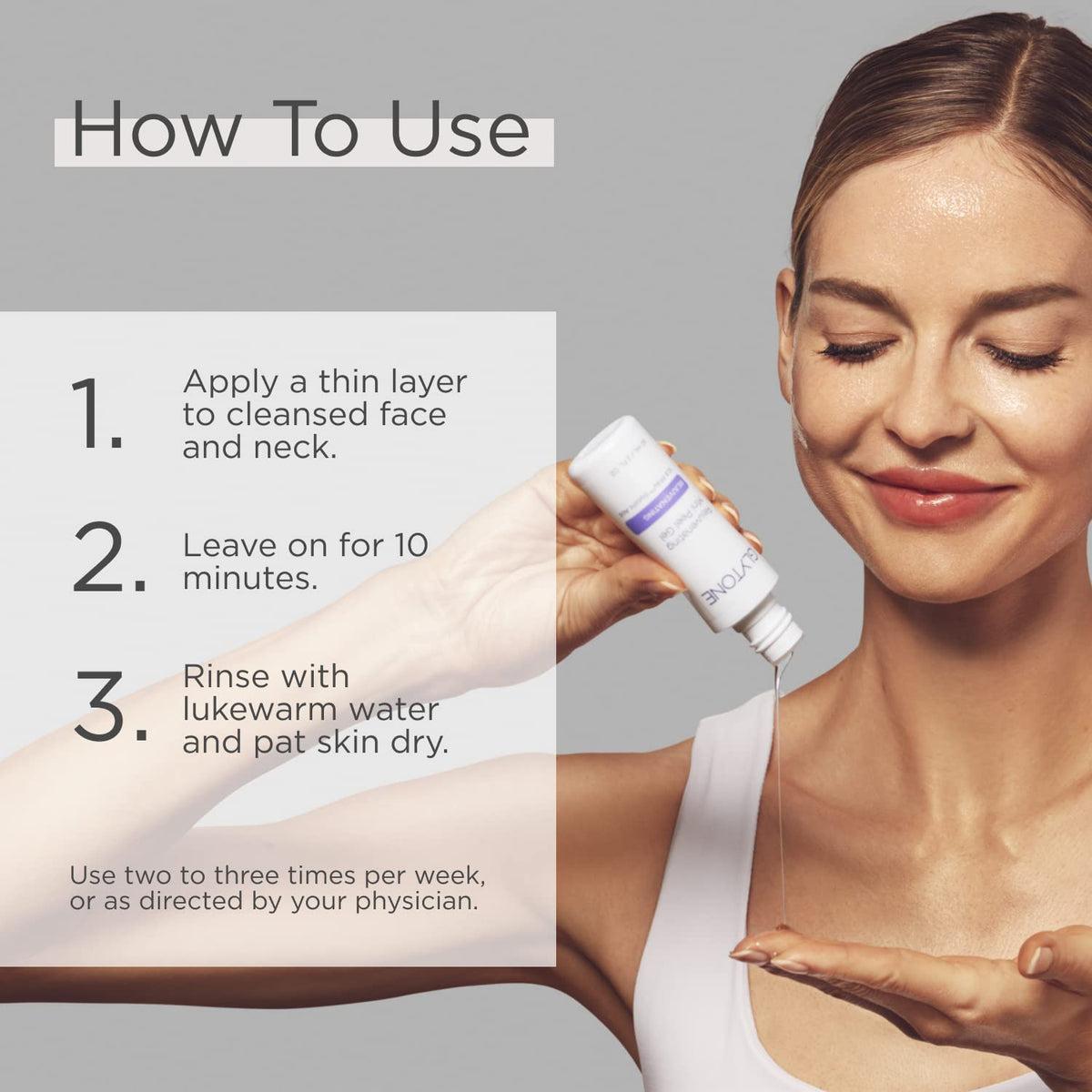 Glytone Rejuvenating Mini Peel Gel with 10.8% FAV Glycolic Acid