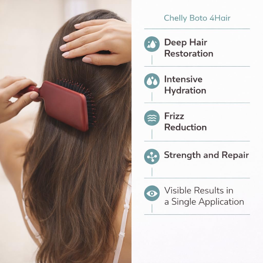 CHELLY Hair Botox Capillary Rejuvenating System, Formaldehyde-Free, 32 Fl Oz