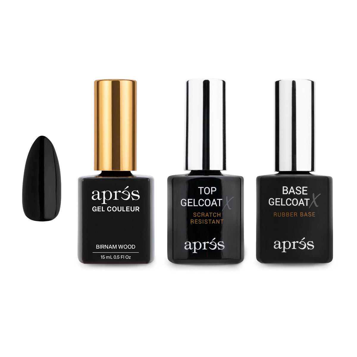 APRÉS Gel Couleur Trio Gel Nail Polish Set