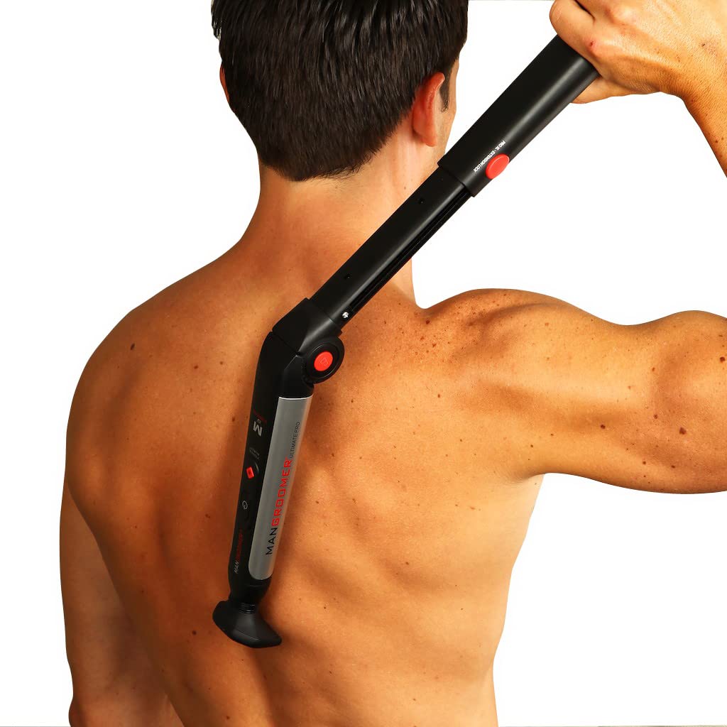 MANGROOMER Ultimate PRO Back Hair Shaver Wide Blade Attachment Head