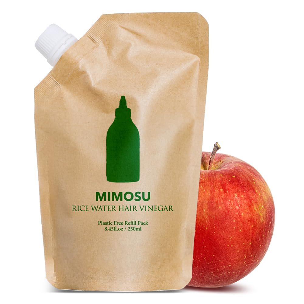 mimosu Apple Cider Vinegar Hair Rinse with Rice Water