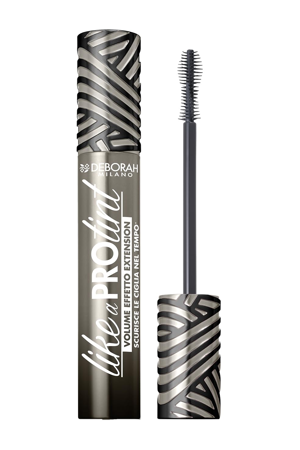 Deborah Milano Like a Pro TINT Mascara – Black Lash Tint, Volume & Length Effect