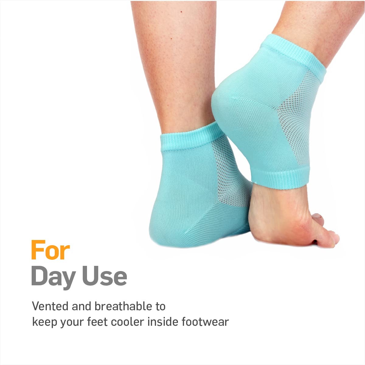 NatraCure Intensive & Vented Moisturizing Gel Heel Sleeve Combo Pack