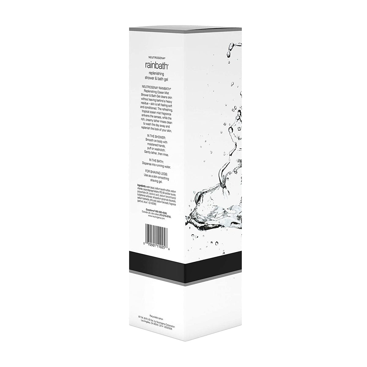 Neutrogena Rainbath Ocean Mist Shower and Bath Gel, 32 fl oz, Pack of 2
