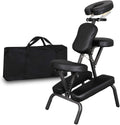 JupiterForce Portable Foldable Massage Chair with Adjustable 4-Inch Face Cradle