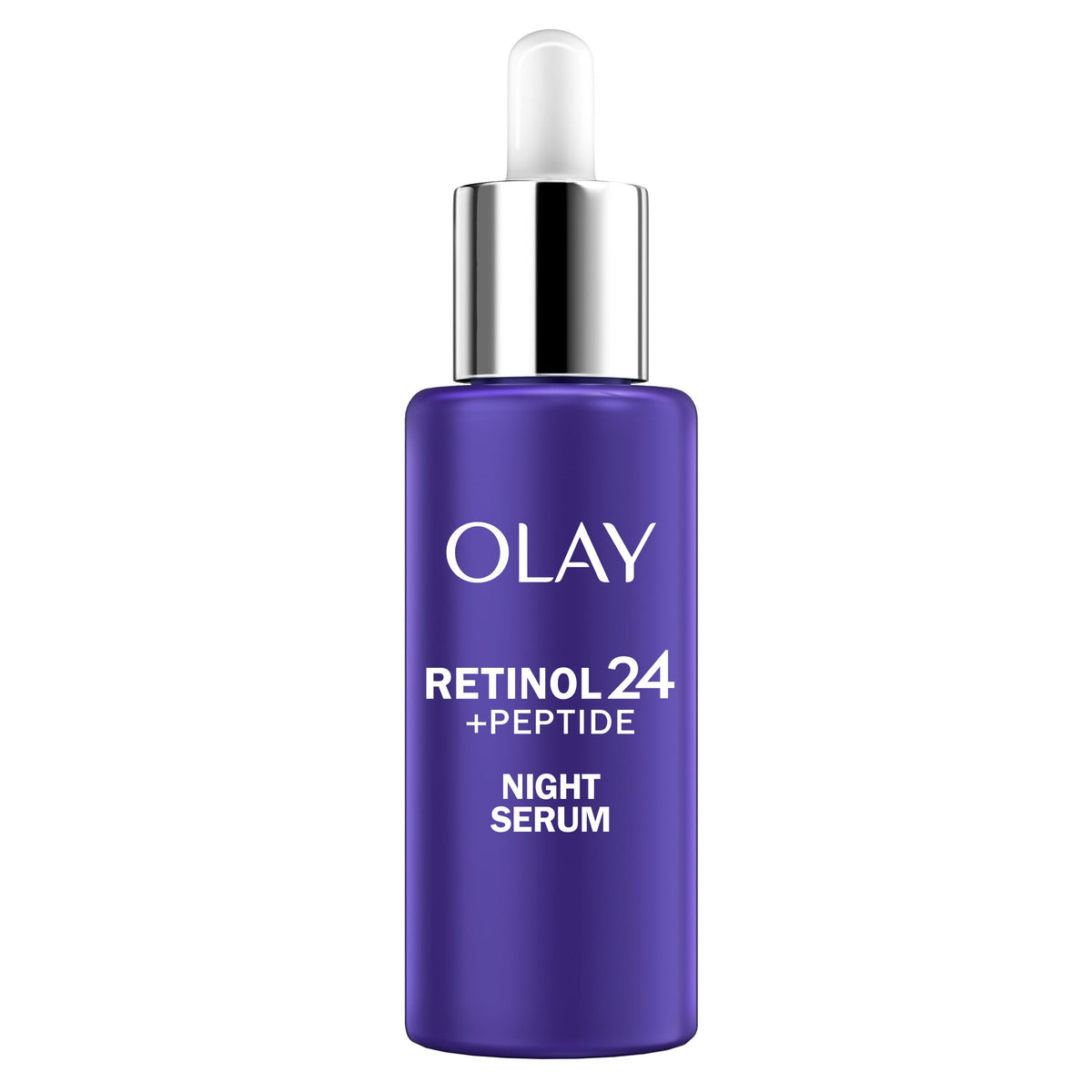 Olay Retinol 24 MAX Night Smoothing Serum, Fragrance-Free