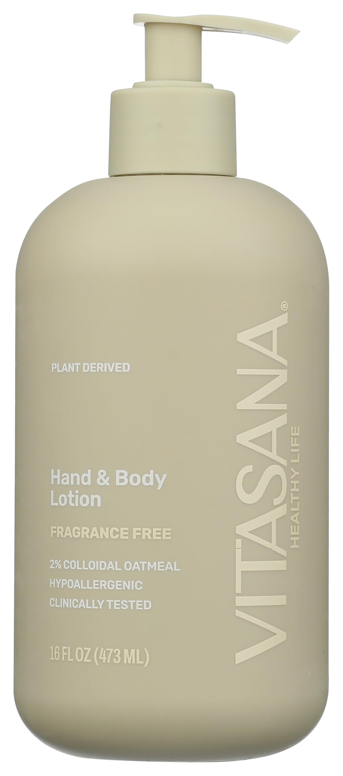 Vitasana Hydrating Hand & Body Lotion with 2% Colloidal Oatmeal, 16 oz