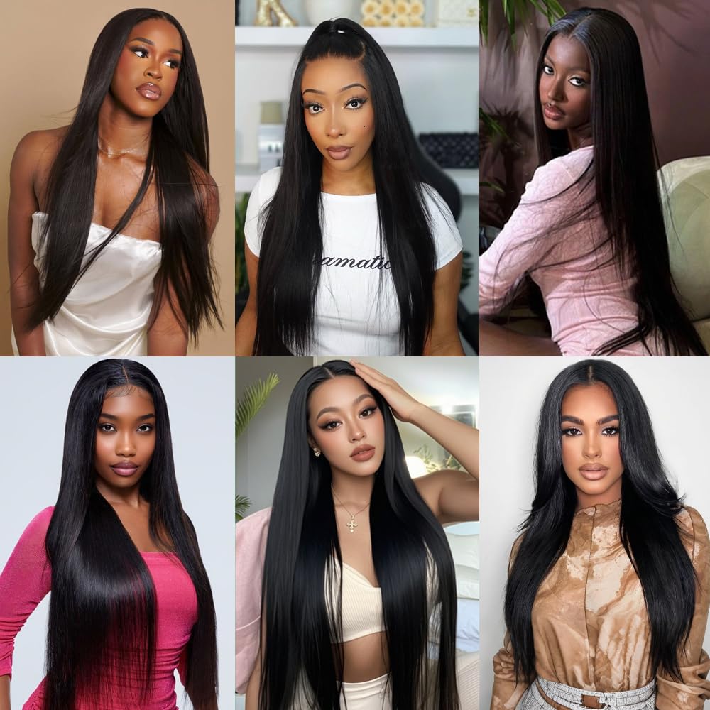 12A Natural Black Unprocessed Brazilian Human Hair Bundles
